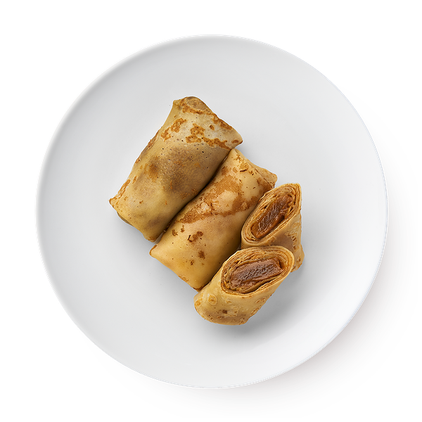 Блины с варёной сгущёнкой «Сегодня»