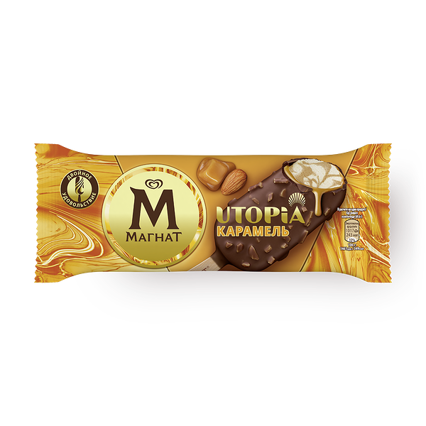 Мороженое карамельное Магнат Utopia «Инмарко»