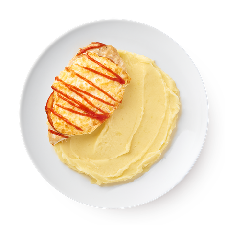 Курица с сыром и картофельным пюре «Сегодня»