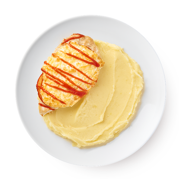 Курица с сыром и картофельным пюре «Сегодня»