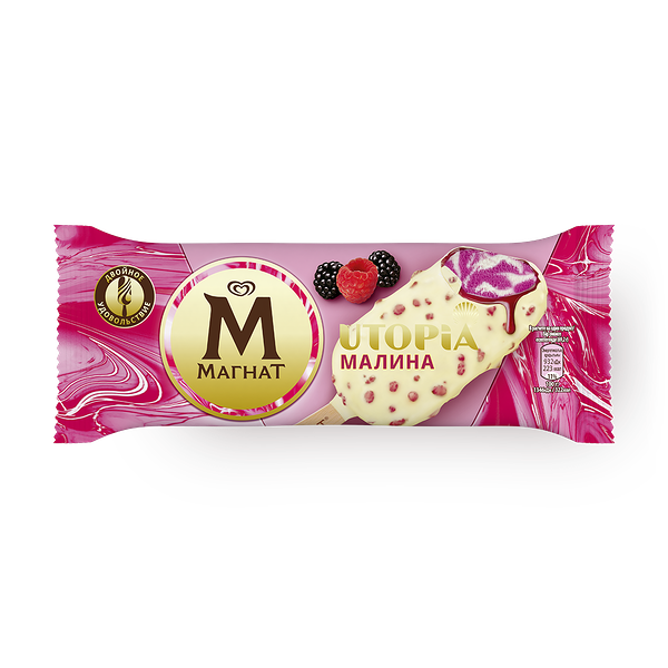 Мороженое малиновое Магнат Utopia «Инмарко»