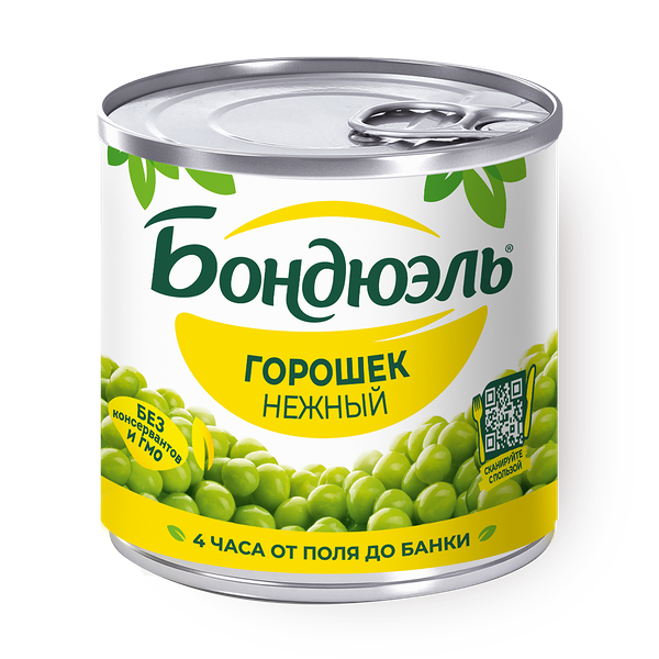 Горошек зелёный Bonduelle Нежный