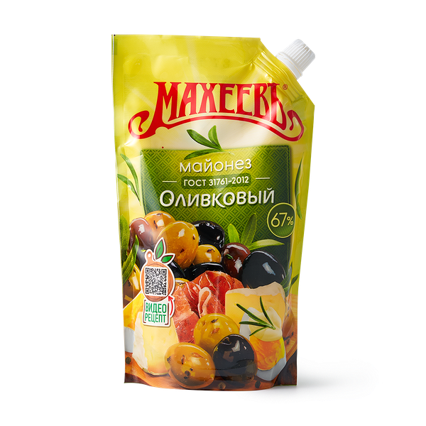 Майонез оливковый «Махеевъ» 67%