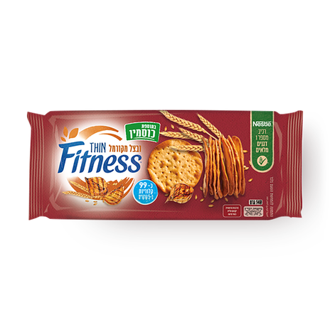 Fitness thin cracker with spelt and caramelized onions