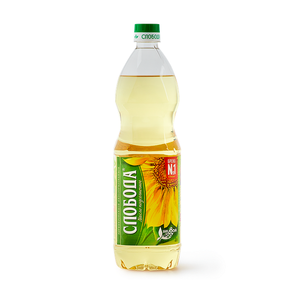 Масло подсолнечное «Слобода» рафинированное