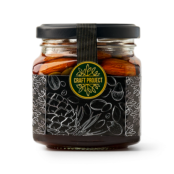 Мёд померанцевый Мужская сила Craft Project