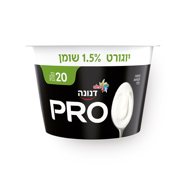 יוגורט דנונה פרו לבן חלבון 1.5%