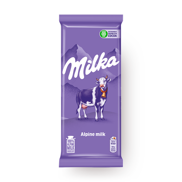 Шоколад молочный Milka