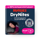 Подгузники-трусики Huggies DryNites ночные для девочек 8-15 лет