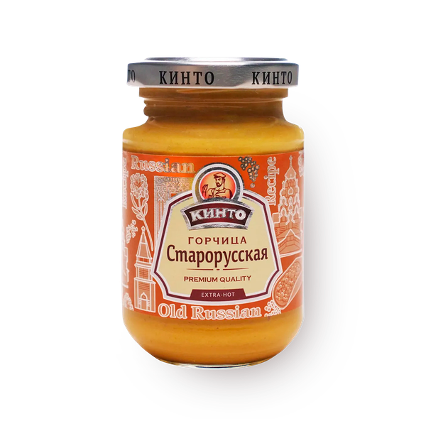 Горчица Старорусская «Кинто» экстра-острая